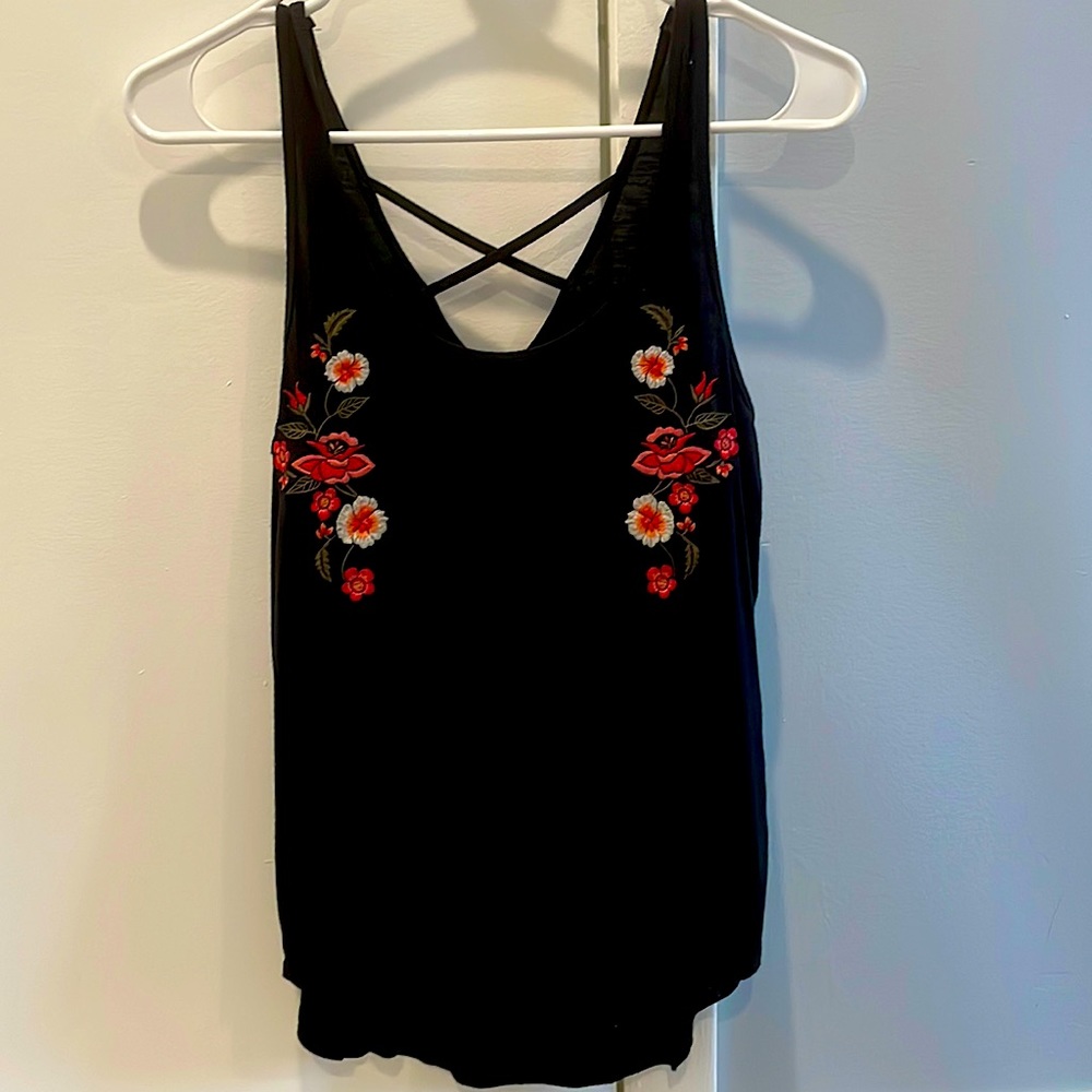 Hollister Black Tank Top
